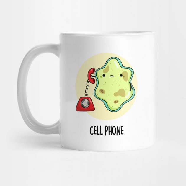 Cell Phone Funny Biology Pun by punnybone